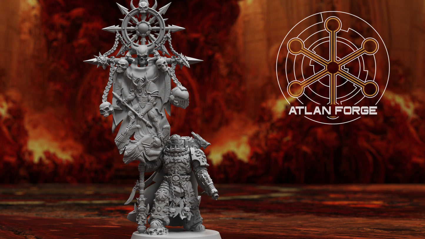 Hades War banners, Atlan Forge