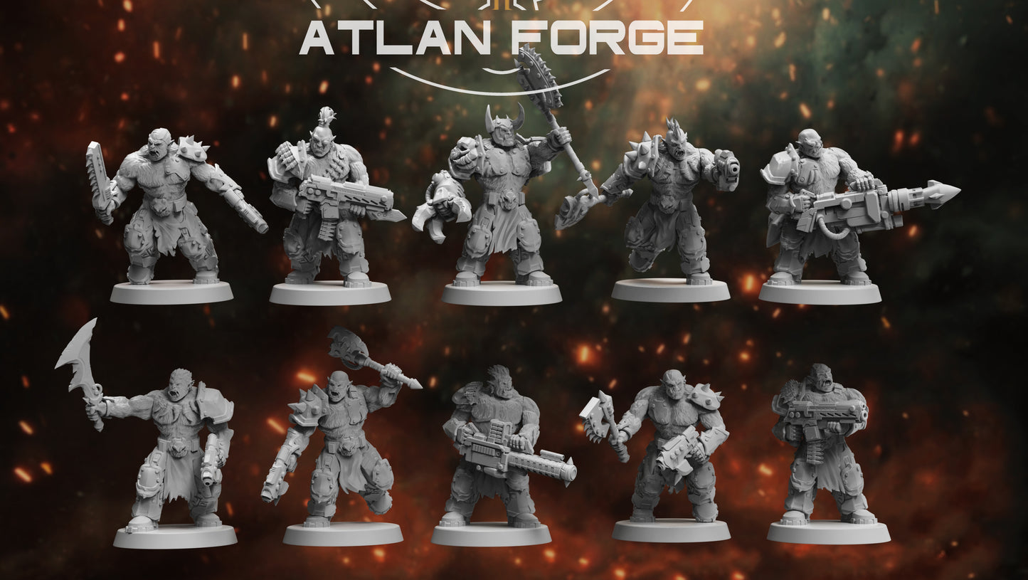 Grokk Warpack, Atlan Forge