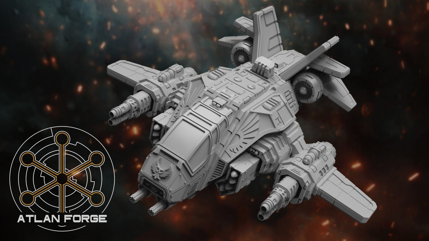Starfalcon Gunship, Atlan Forge