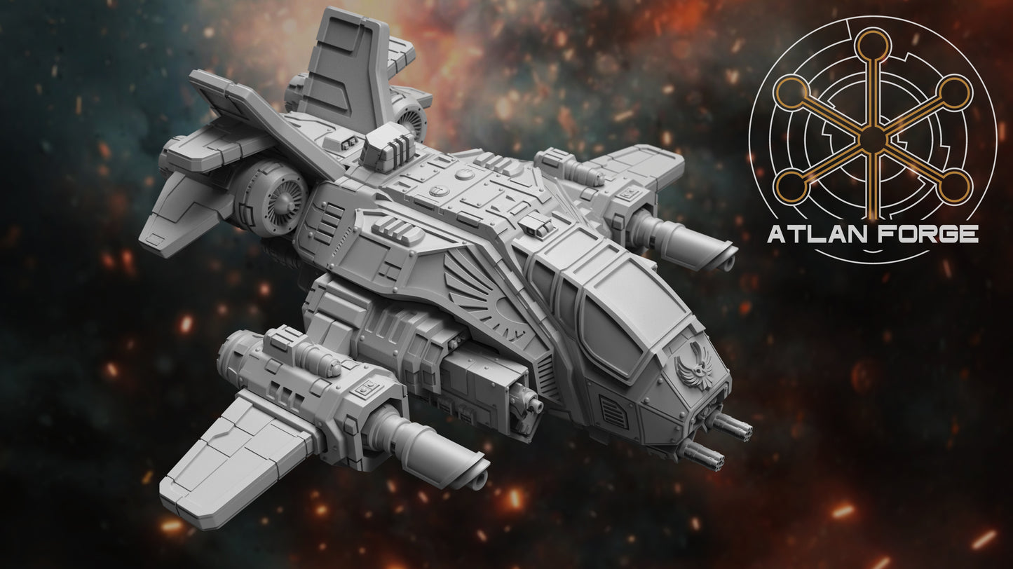 Starfalcon Gunship, Atlan Forge