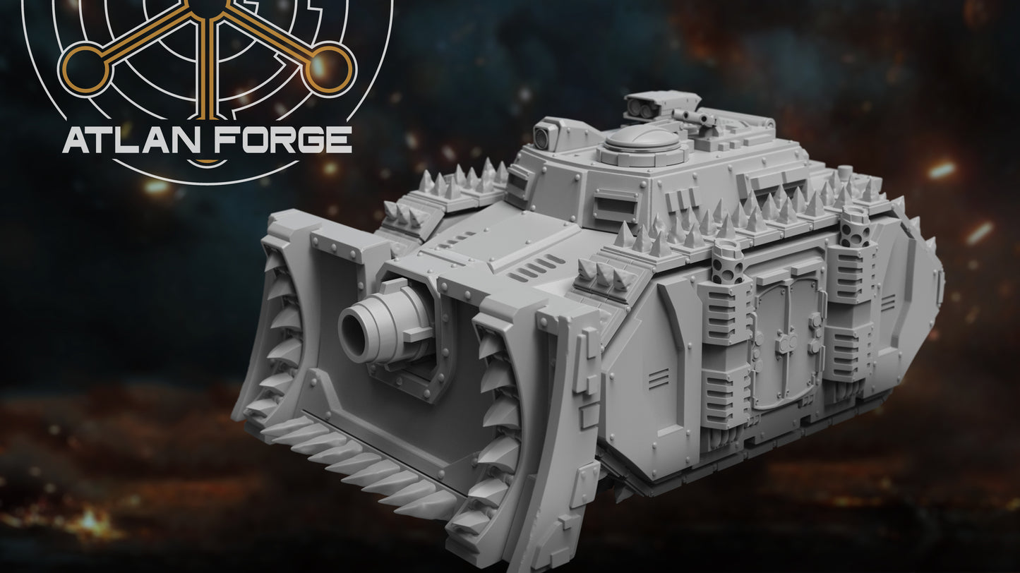 Bulldozer Siege Tank, Atlan Forge
