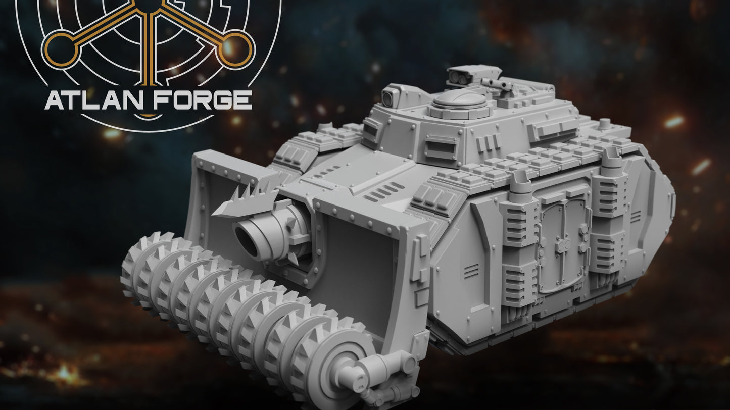 Bulldozer Siege Tank, Atlan Forge