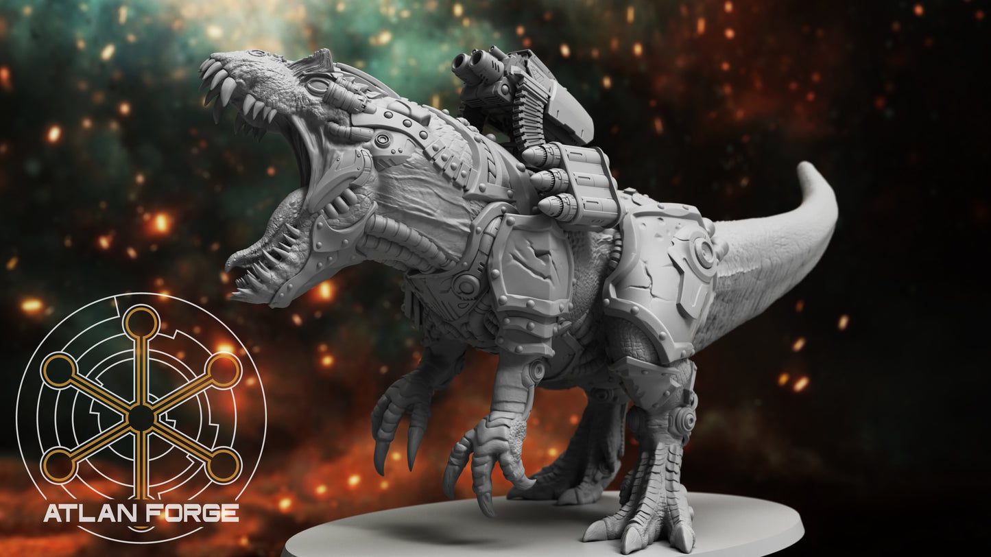 Cybernetic Allosaur, Atlan Forge