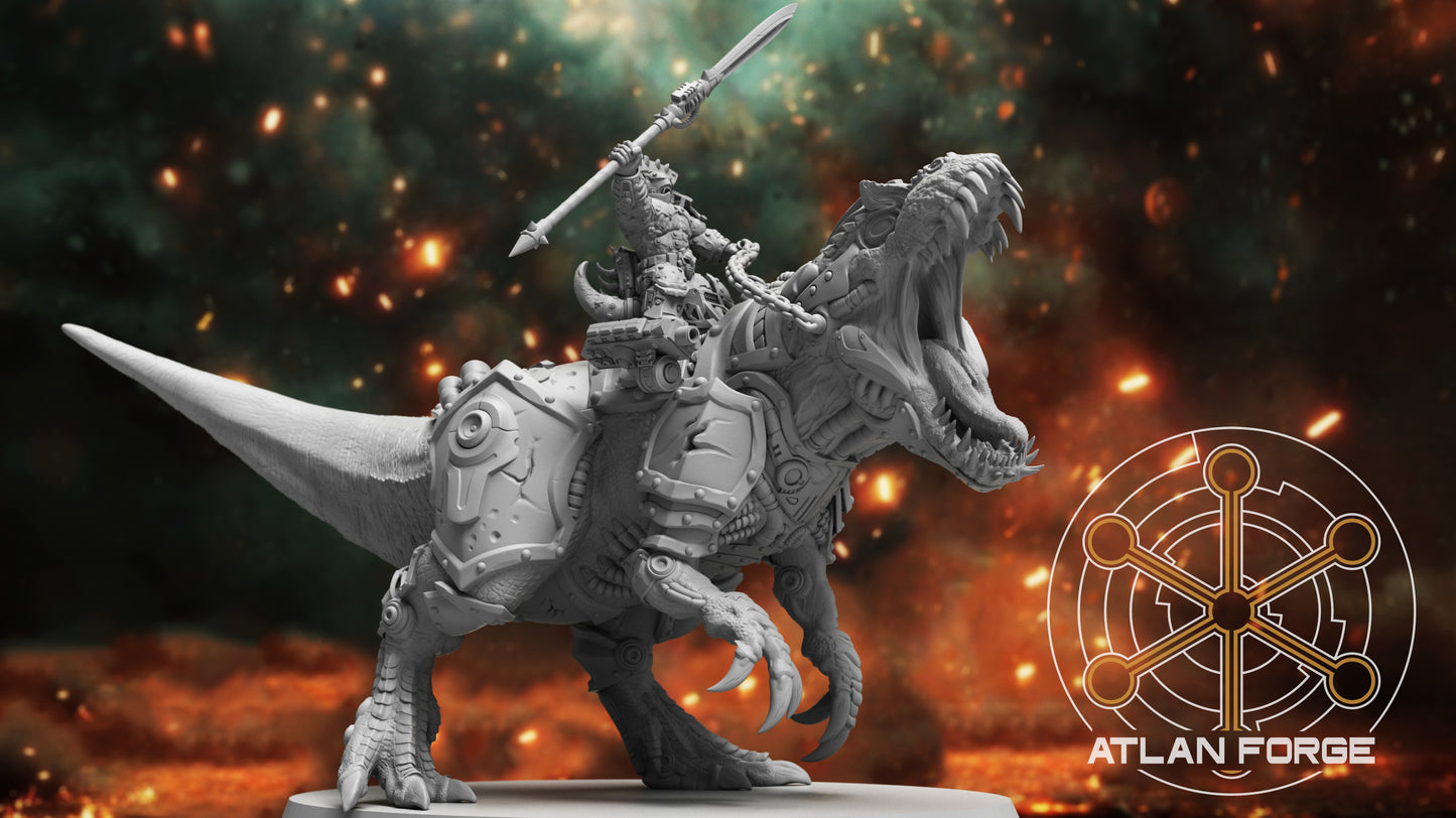 Cybernetic Allosaur, Atlan Forge