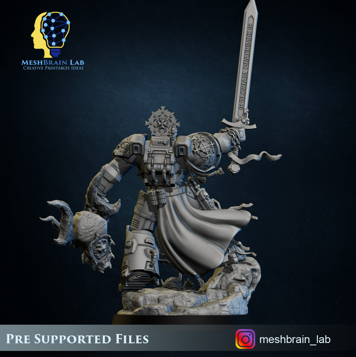 Meshbrain Lab Crusader Electus, MeshBrain Lab – CMCstudio3d