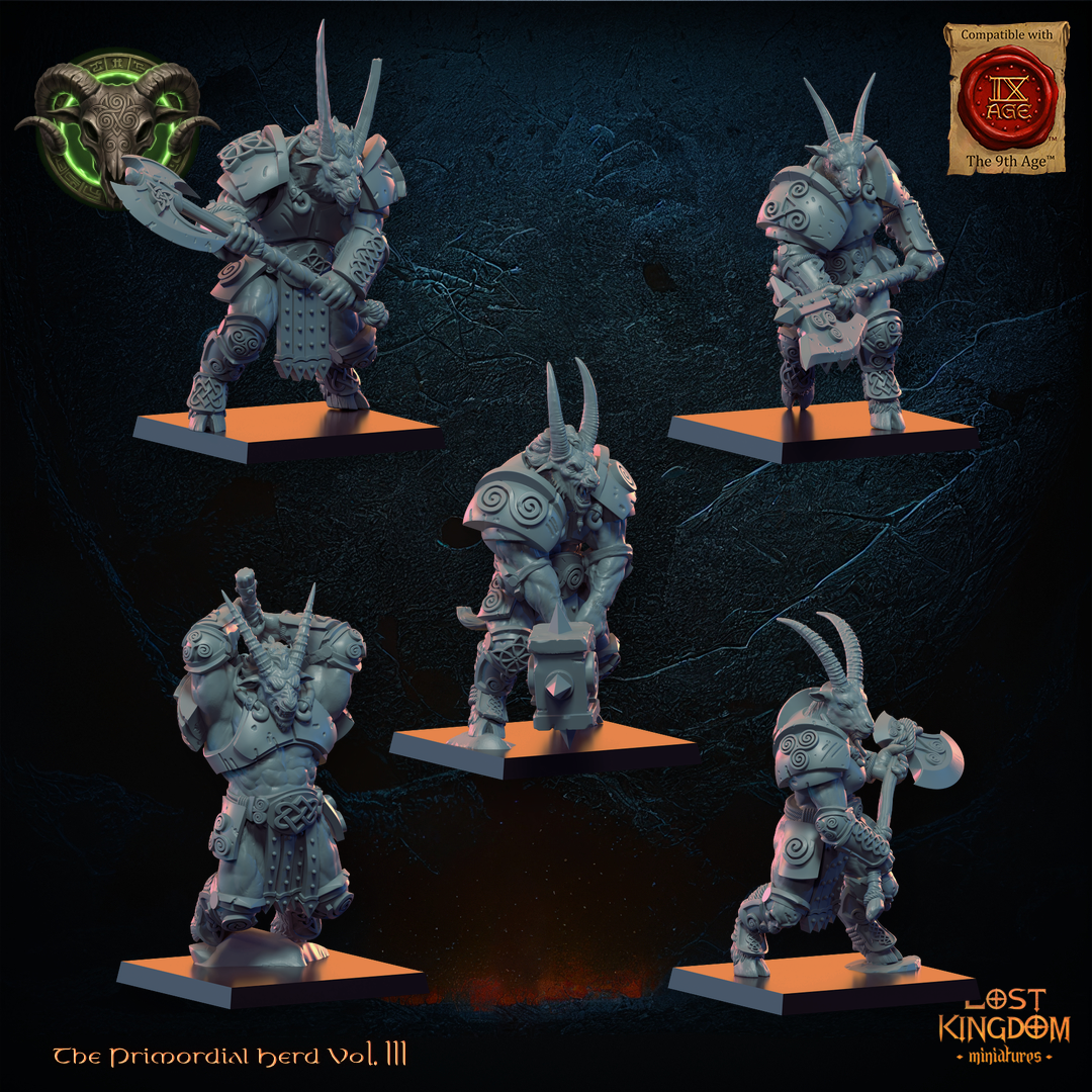 Longhorn Herd, Lost Kingdom Miniatures