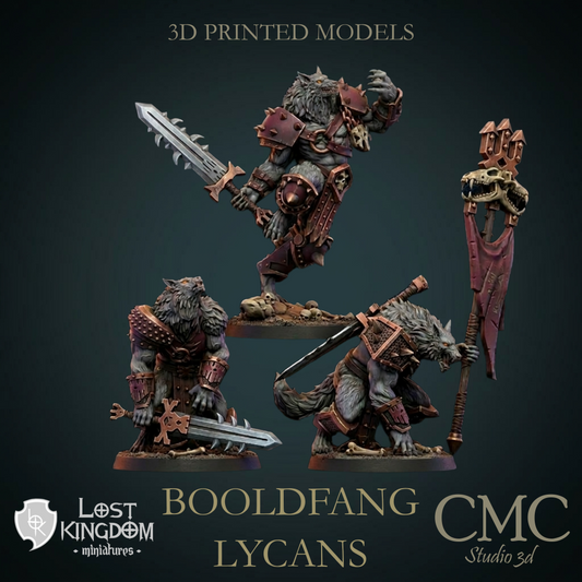 Bloodfang Lycans, Lost Kingdom Miniatures