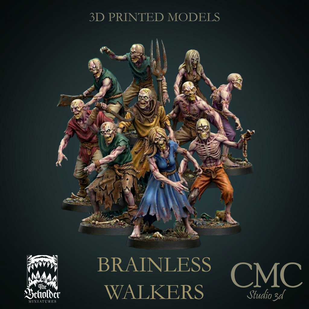 Brainless Walkers, The Beholder Miniatures
