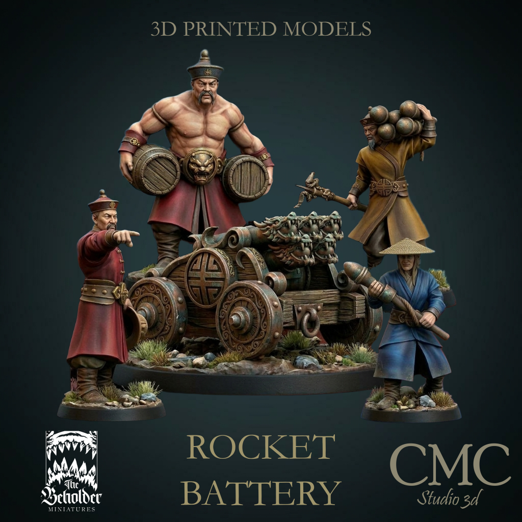 Rocket Battery, The Beholder Miniatures