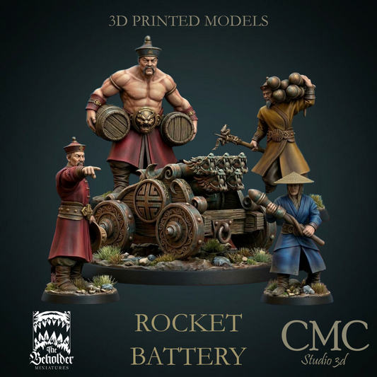Rocket Battery, The Beholder Miniatures