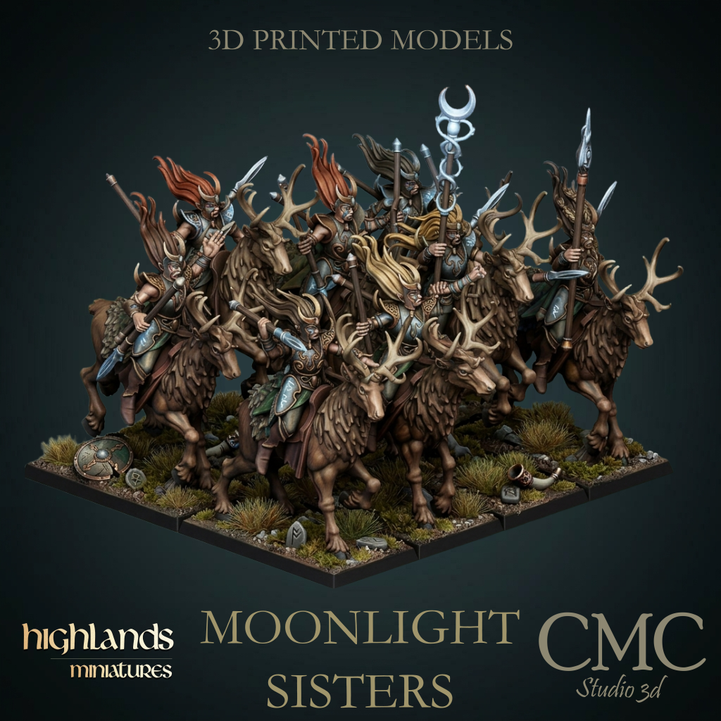 Moonlight sisters, Highlands Miniatures