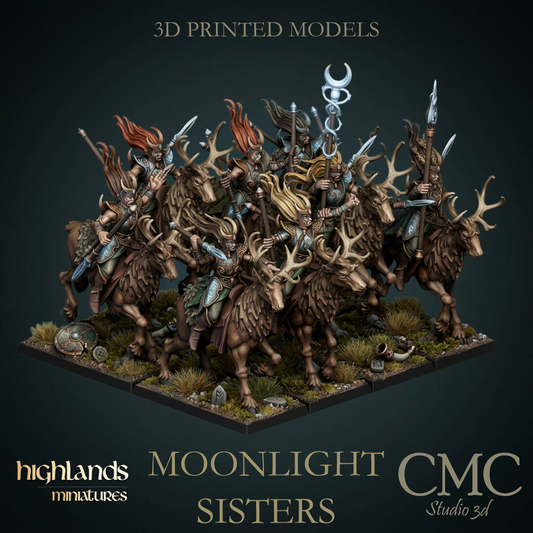 Moonlight sisters, Highlands Miniatures