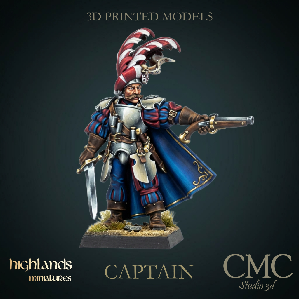 Sunland Captain 2, Highlands Miniatures