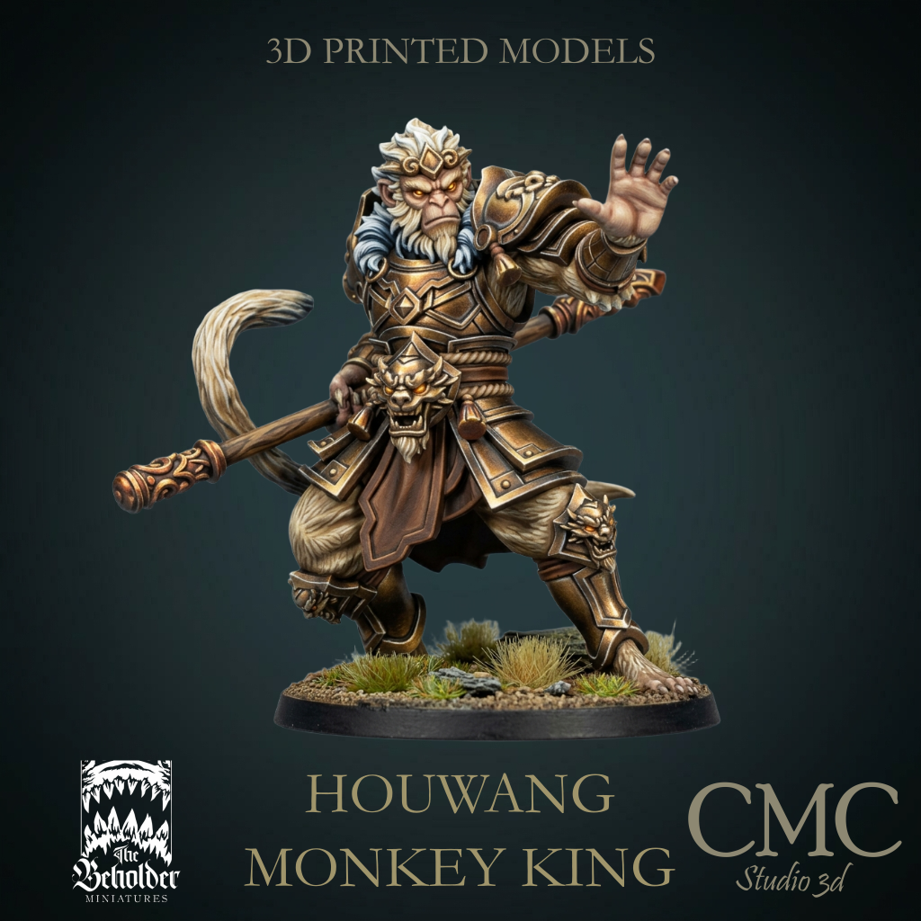 Houwang, the Monkey King, The Beholder Miniatures