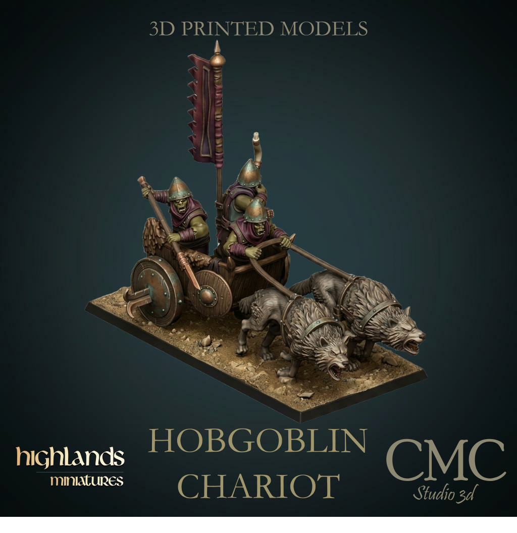 Hobgoblin chariot, Highlands Miniatures