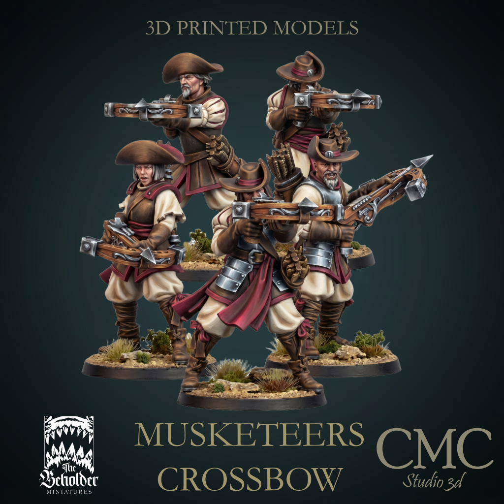 Musketeers Crossbow, The Beholder Miniatures