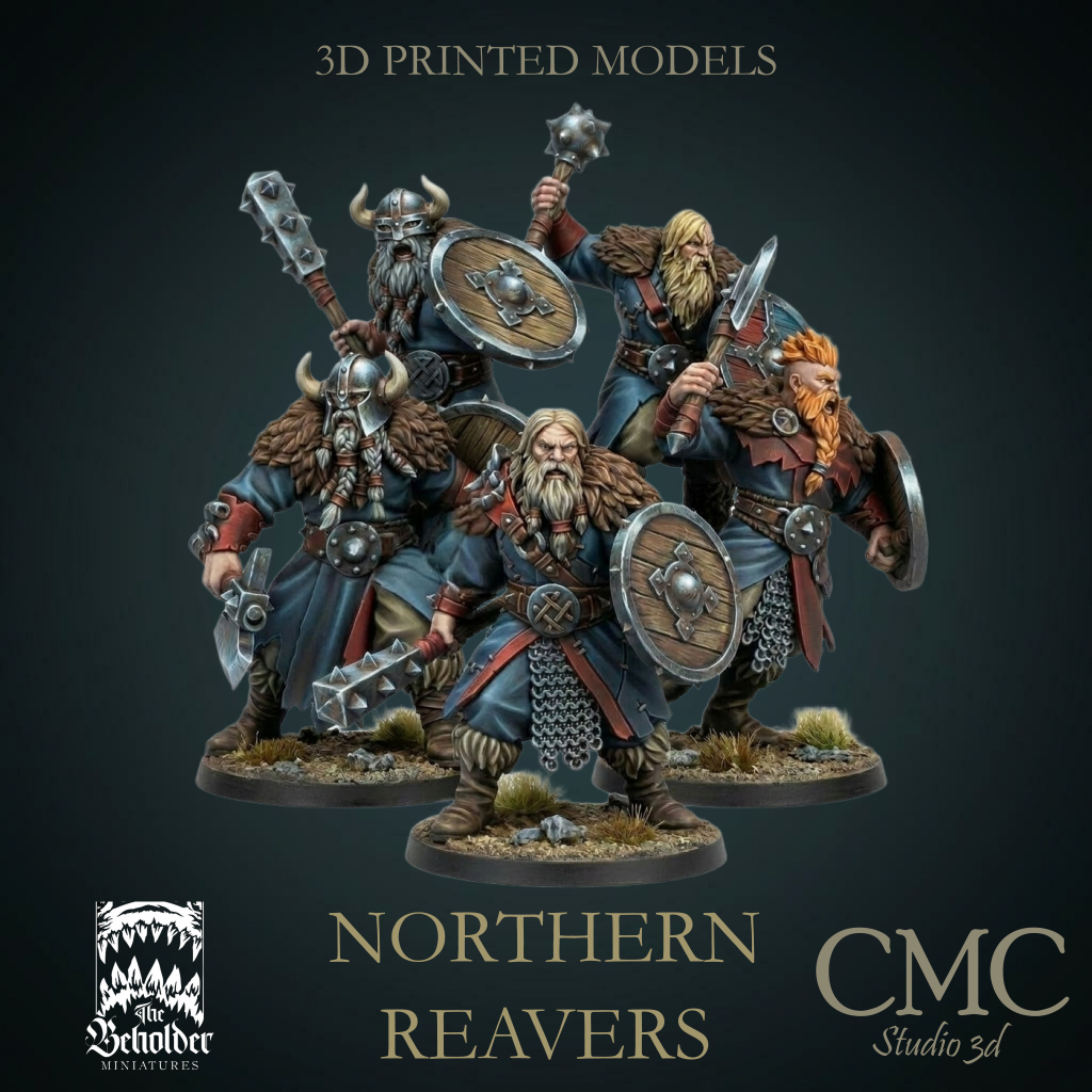 Northern Reavers, The Beholder Miniatures