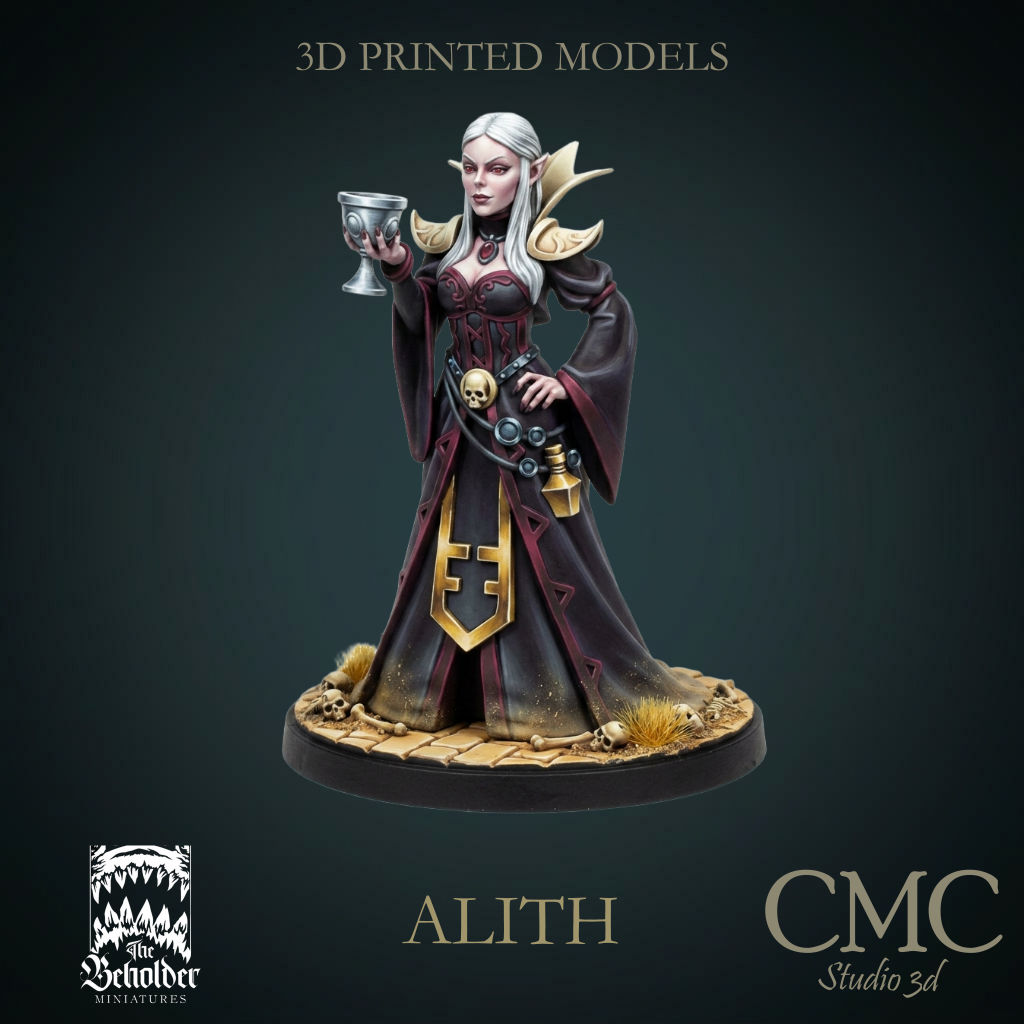 Alith, Vampire Countess, The Beholder Miniatures