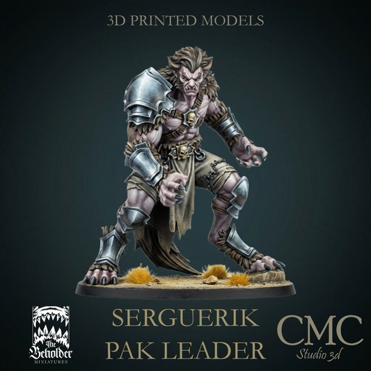 Serguerik Pack Leader, The Beholder Miniatures