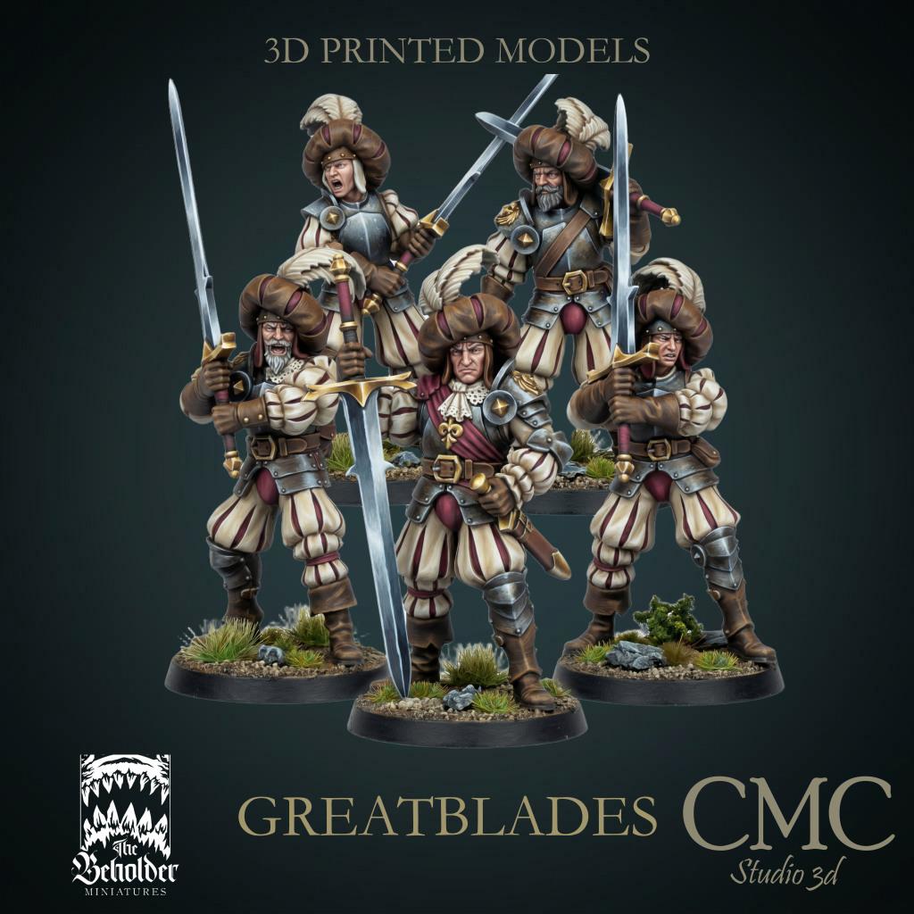 Greatblades, The Beholder Miniatures