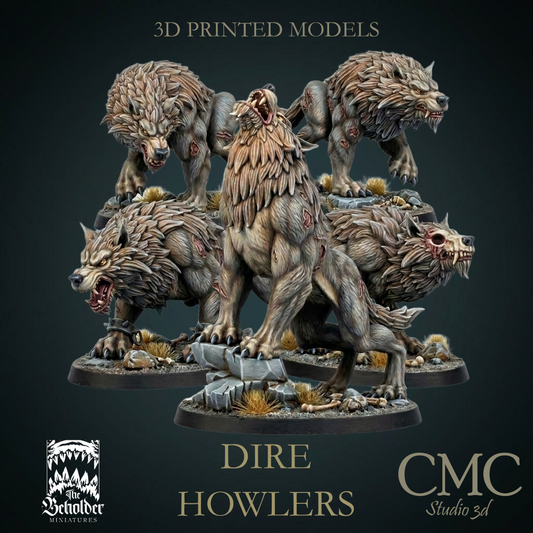 Dire Howlers, The Beholder Miniatures