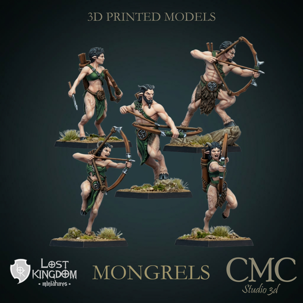 Mongrel Archers, Lost Kingdom Miniatures