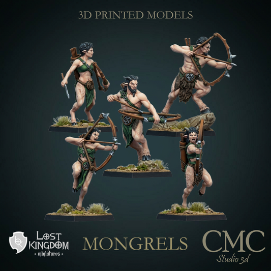 Mongrel Archers, Lost Kingdom Miniatures