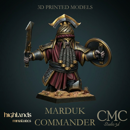 Marduk Commander 2, Highlands Miniatures