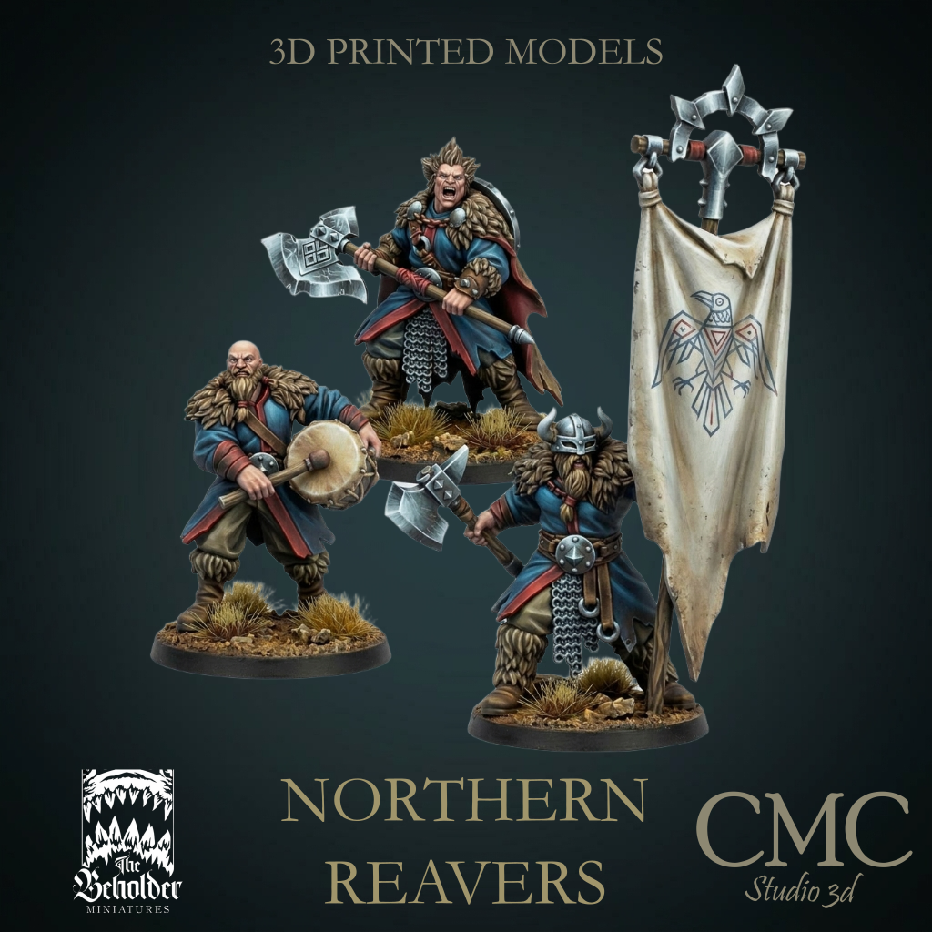 Northern Reavers, The Beholder Miniatures