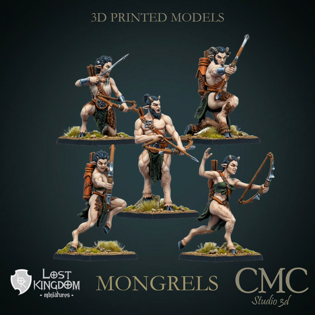 Mongrel Archers, Lost Kingdom Miniatures
