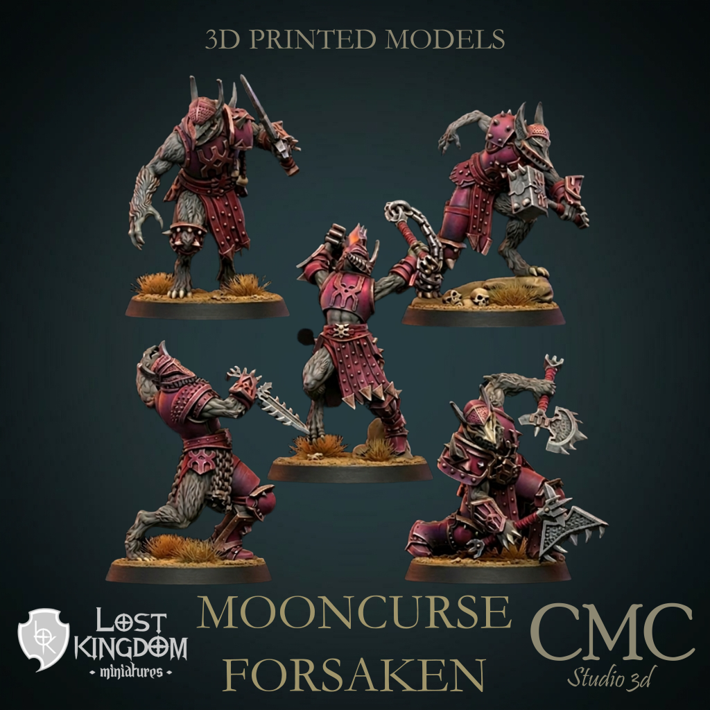 Mooncurse Forsaken, Lost Kingdom Miniatures
