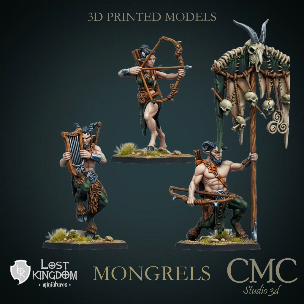 Mongrel Archers, Lost Kingdom Miniatures