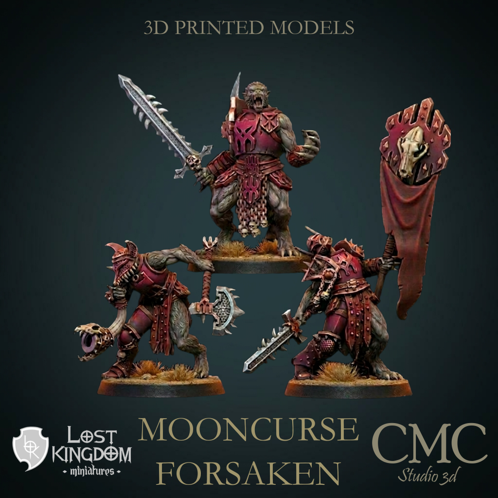 Mooncurse Forsaken, Lost Kingdom Miniatures