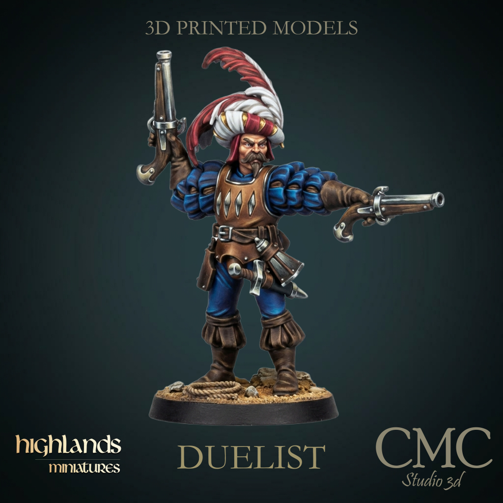 Sunland Duelist, Highlands Miniatures