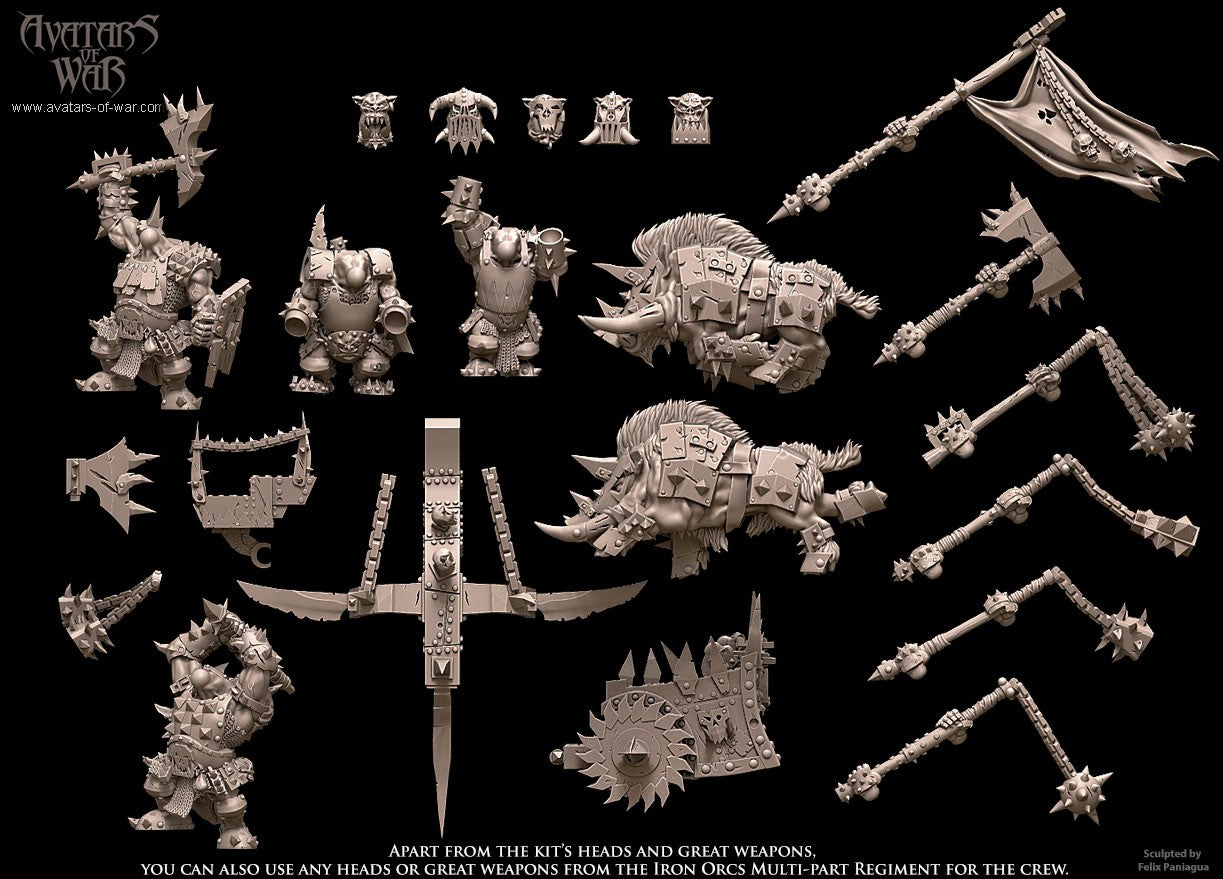 Iron orc chariot, Avatars of War
