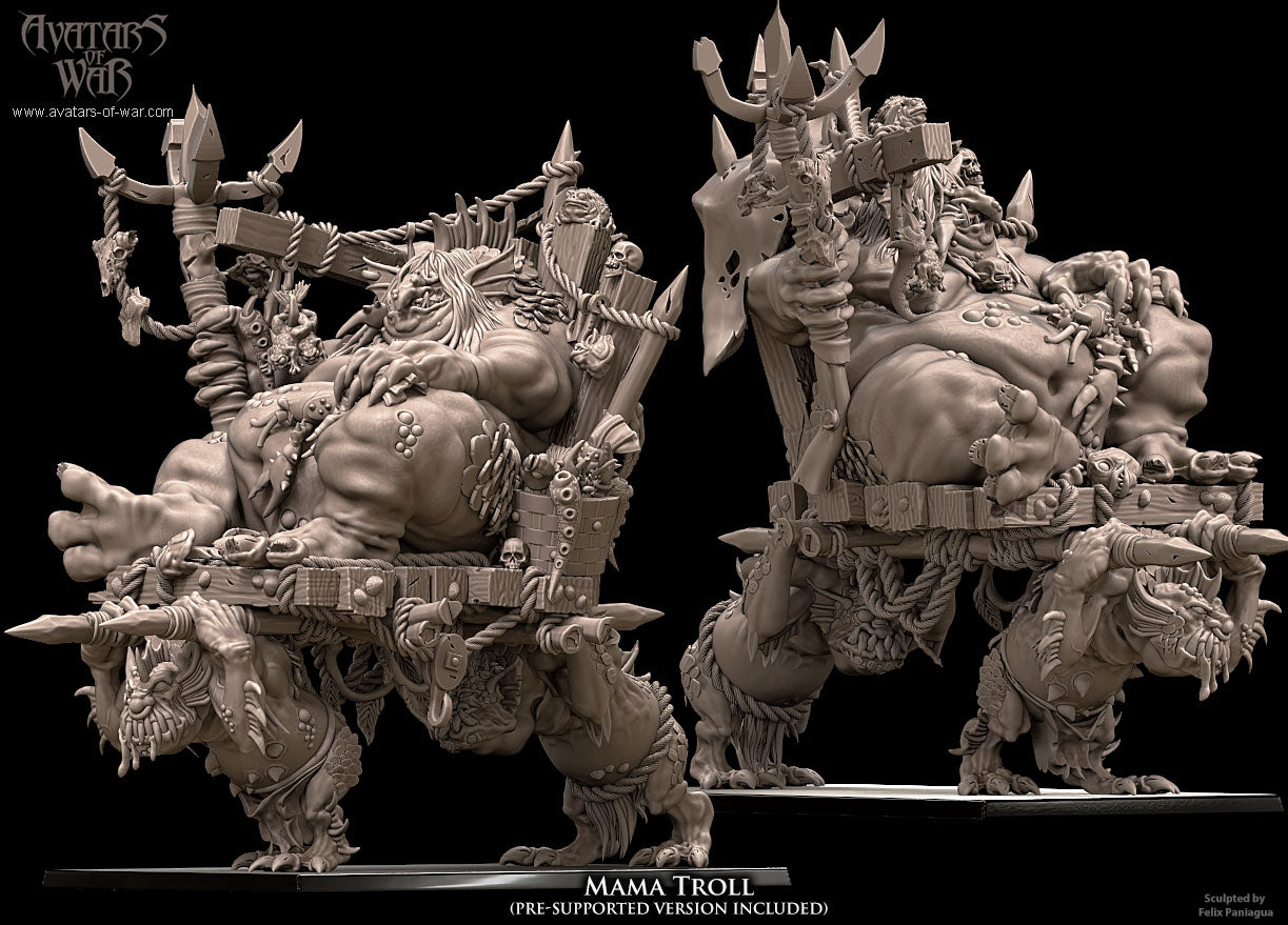 Mama Troll, Avatars of War