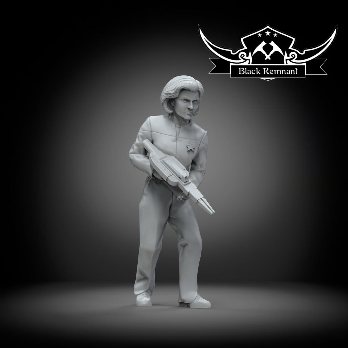 Resolute starship captain, Black Remnant