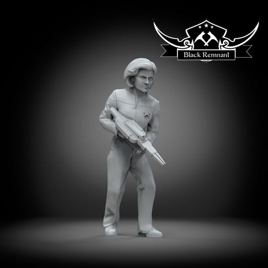 Resolute starship captain, Black Remnant