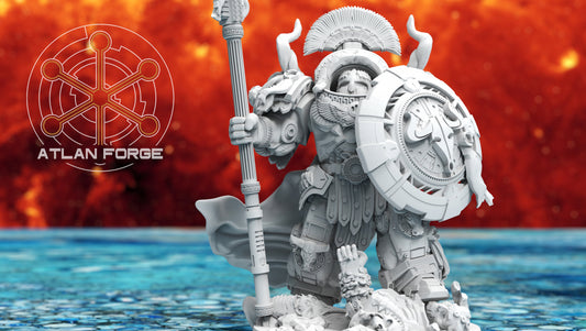 Minoan Myrmidon Captain, Atlan Forge