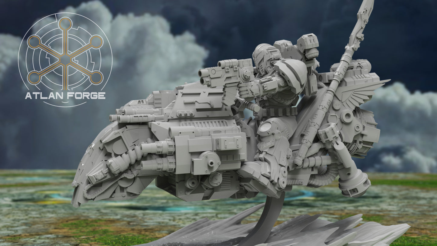 Angelic Hover Bikes, Atlan Forge