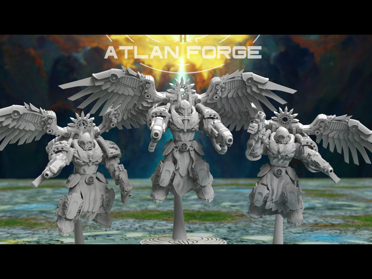 Angelic Seraphim, Atlan Forge