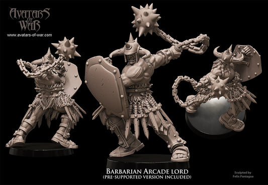 Barbarian Mercenary C, Avatars of War