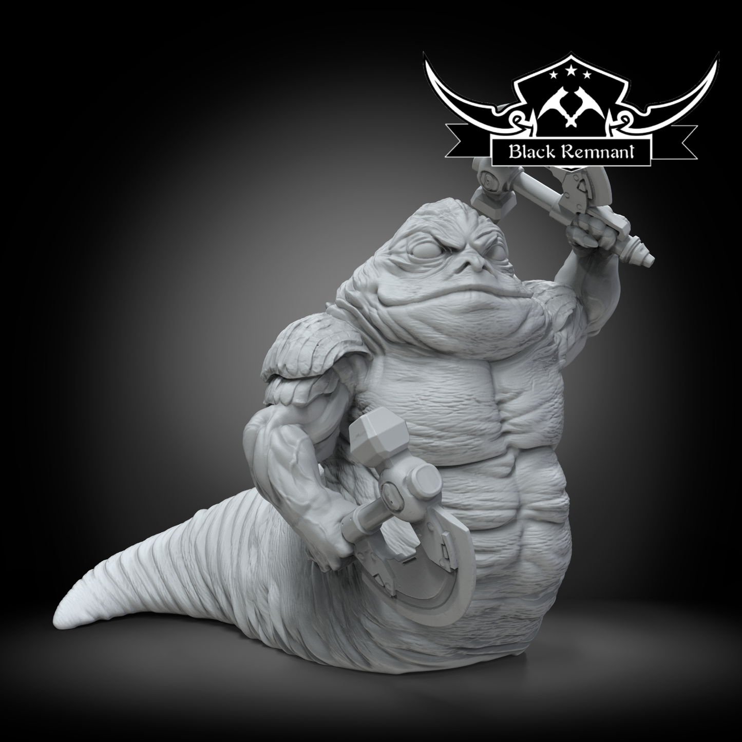 Son of criminal slug gladiator, Black Remnant