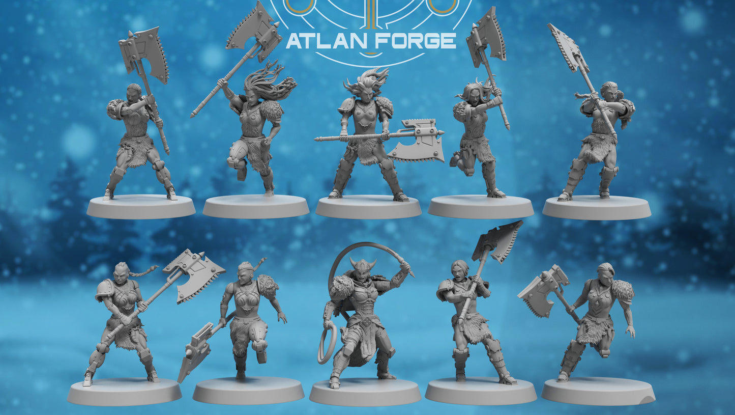 Asgardian Stormwrath Maidens, Atlan Forge