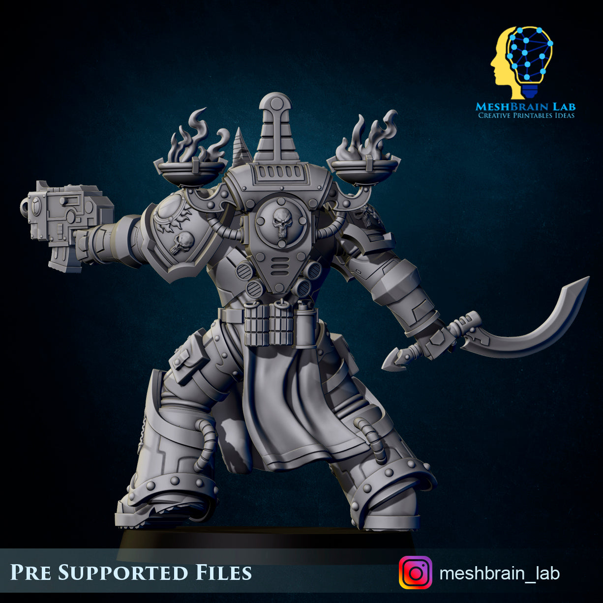Marine Reapers of the thousand souls close combat weapons, MeshBrain Lab