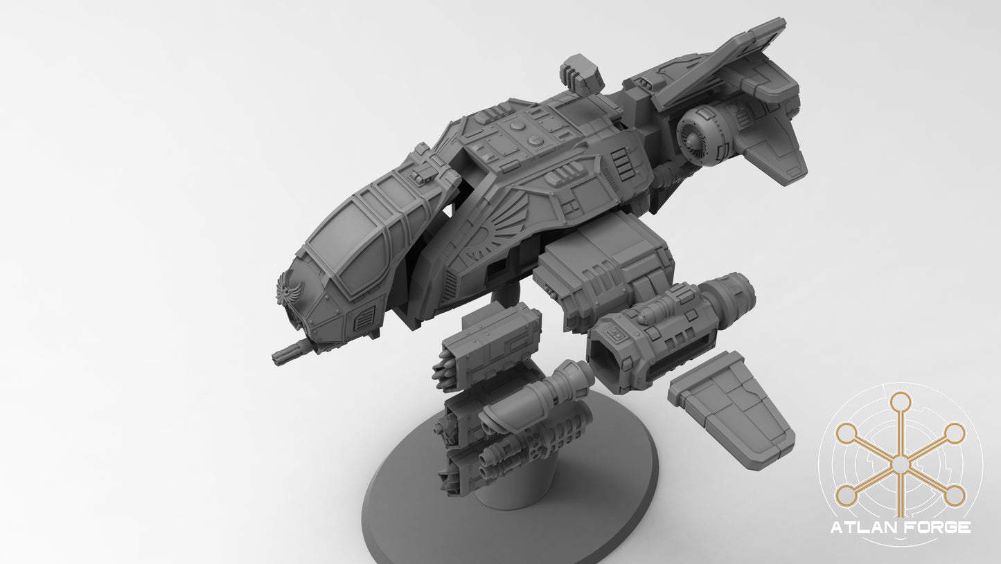 Starfalcon Gunship, Atlan Forge