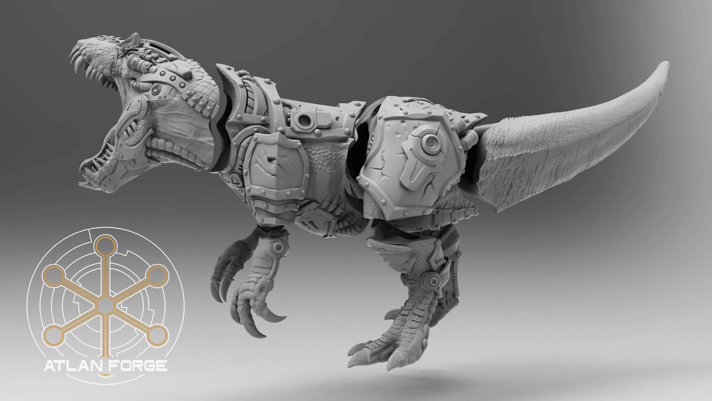 Cybernetic Allosaur, Atlan Forge