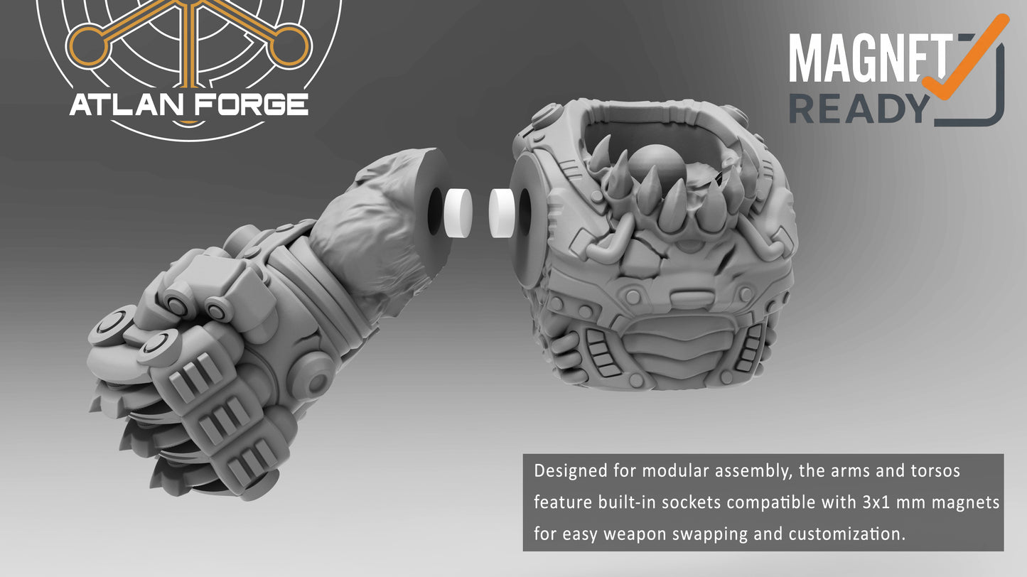 Warborn Bonebreakers, Atlan Forge
